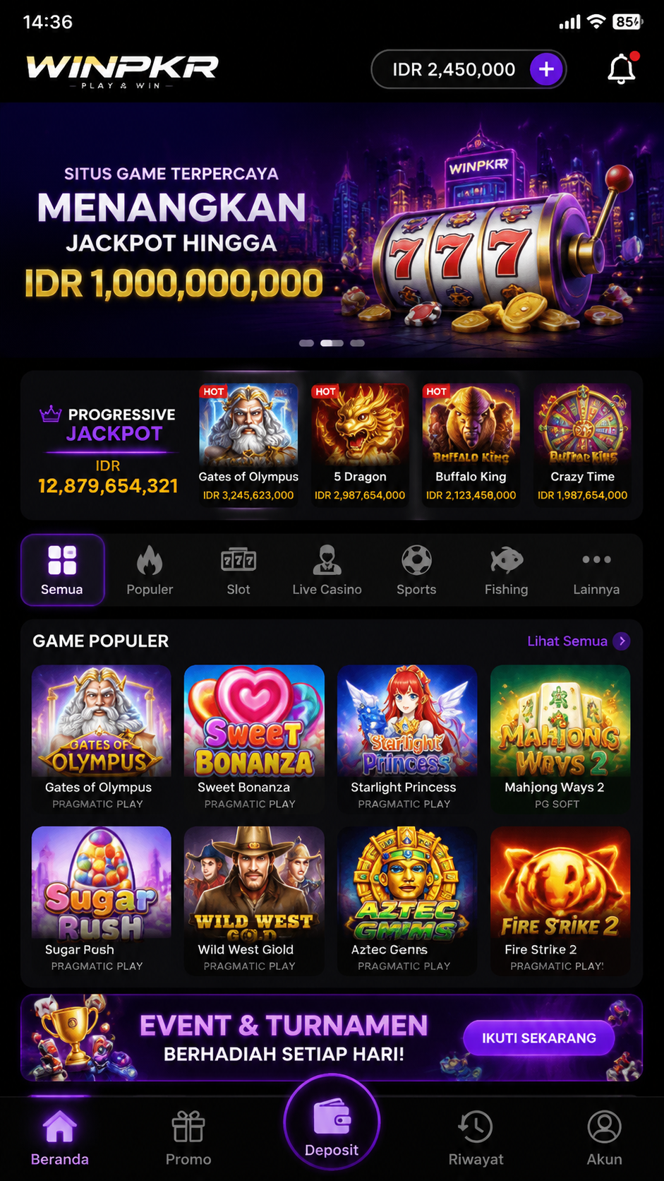 Screenshot 1 winpkr